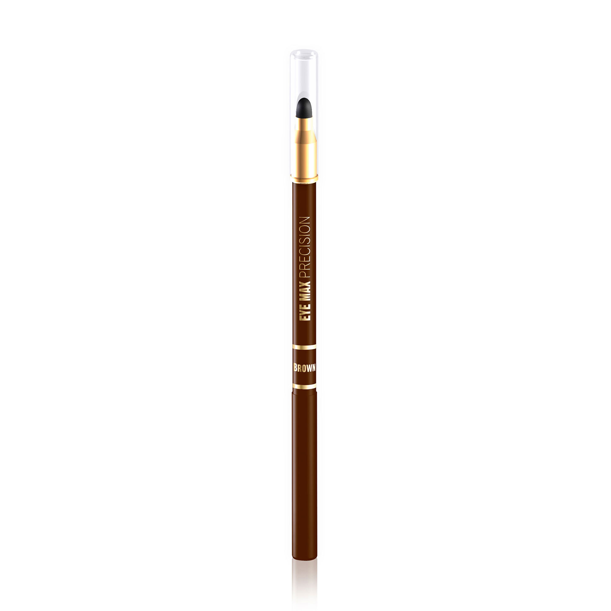 Олівець для очей Eveline Cosmetics Eye Max Precision з розтушовуванням, Brown, 4 г