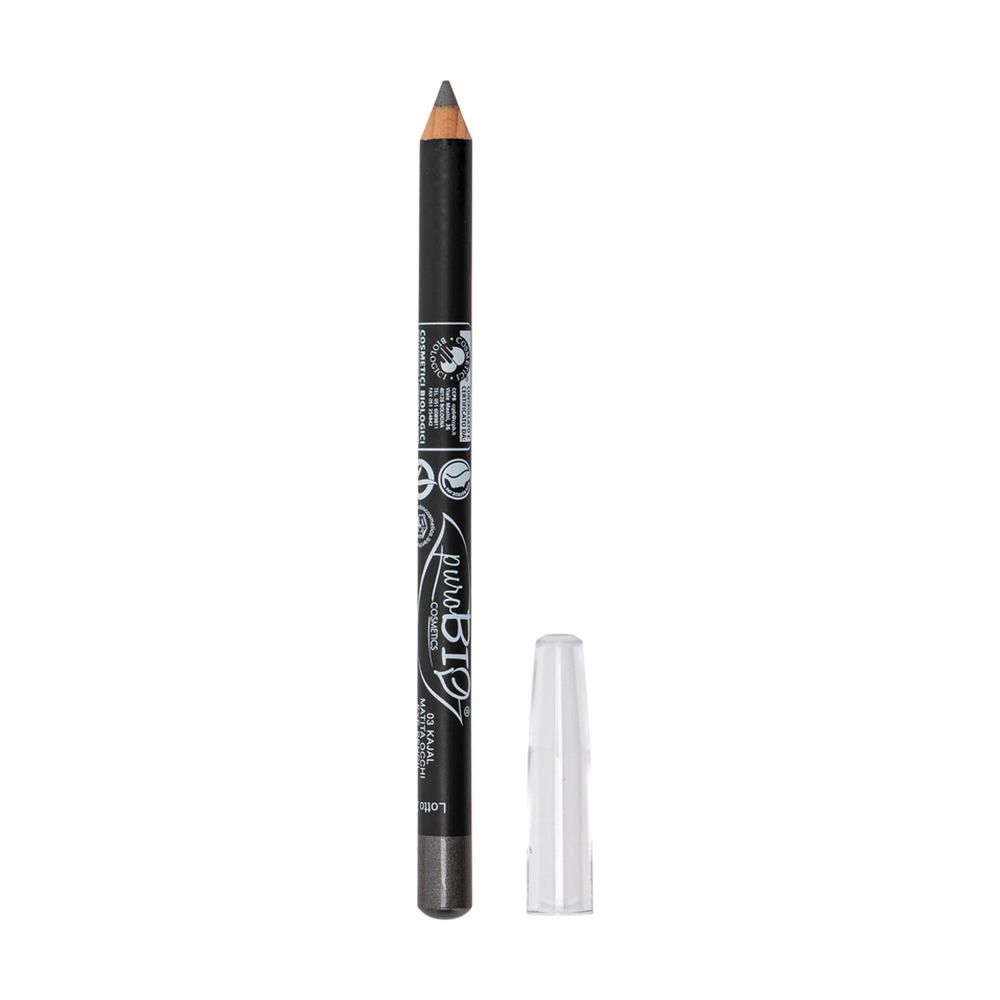 Олівець для очей PuroBio Cosmetics Kajal Eyeliner Pencil 03 Grey, 1.3 г